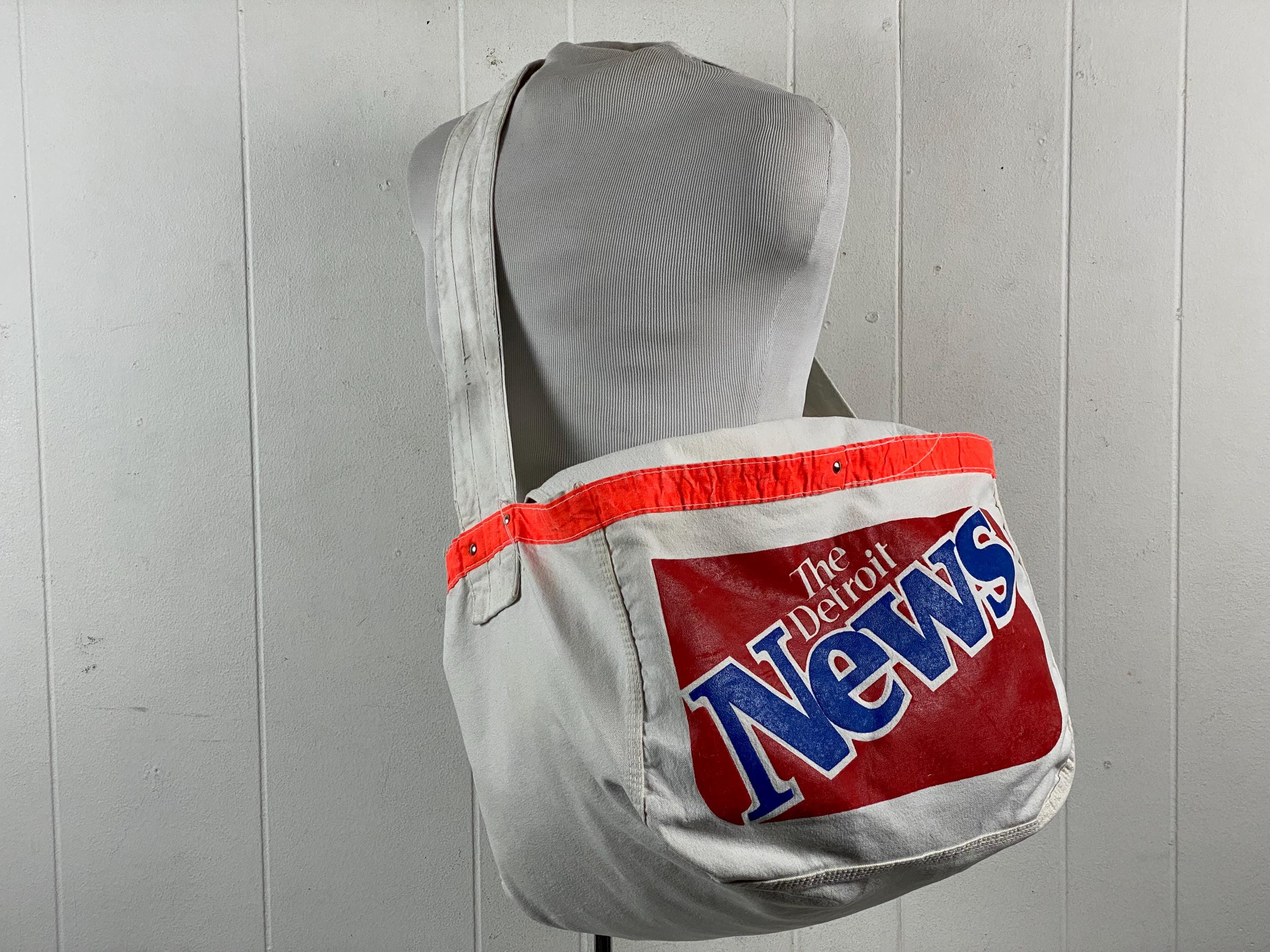 Canvas Newspaper Delivery Bag - Etsy
