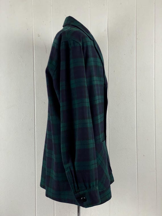 Vintage jacket, size large, Pendleton jacket, pla… - image 6