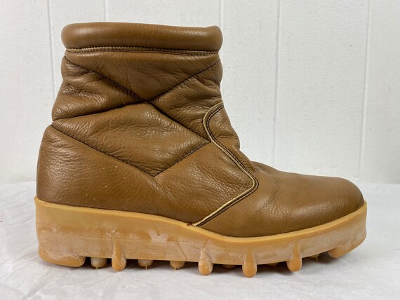 Vintage boots, Clarks boots, boots size 10, tan l… - image 4