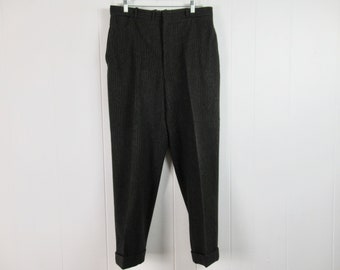 1950s Black Trousers - Etsy