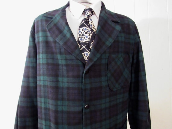 Vintage jacket, Pendleton jacket, plaid jacket, 19