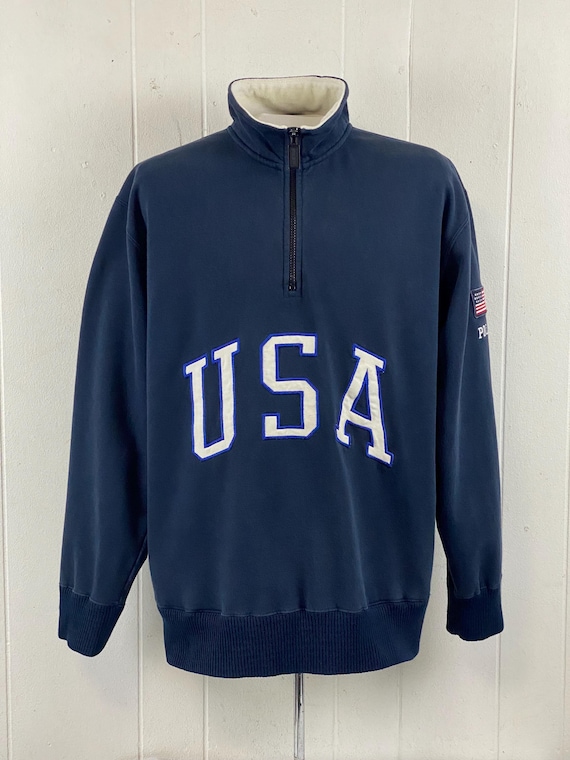 Polo USA Sweatshirt, Size Medium, Polo Sweatshirt, 1990s Polo
