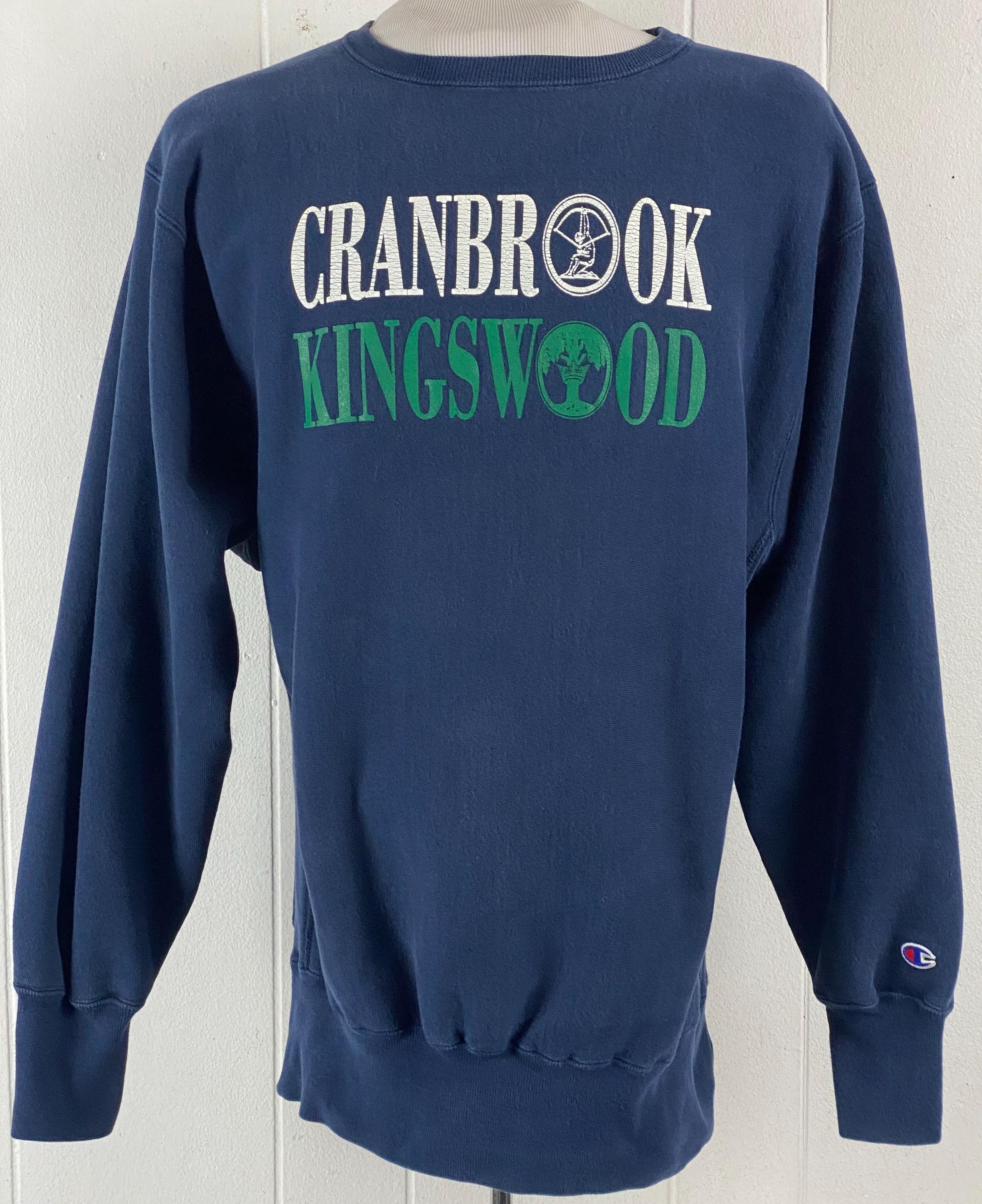Vintage Sweatshirt, Size XL, Cranbrook Kingswood Sweatshirt 