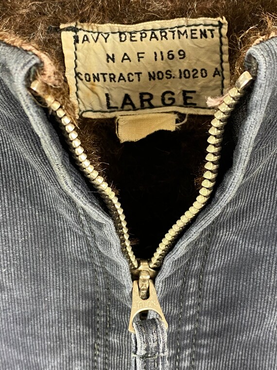 Vintage overalls, size large, U.S. Navy overalls,… - image 6