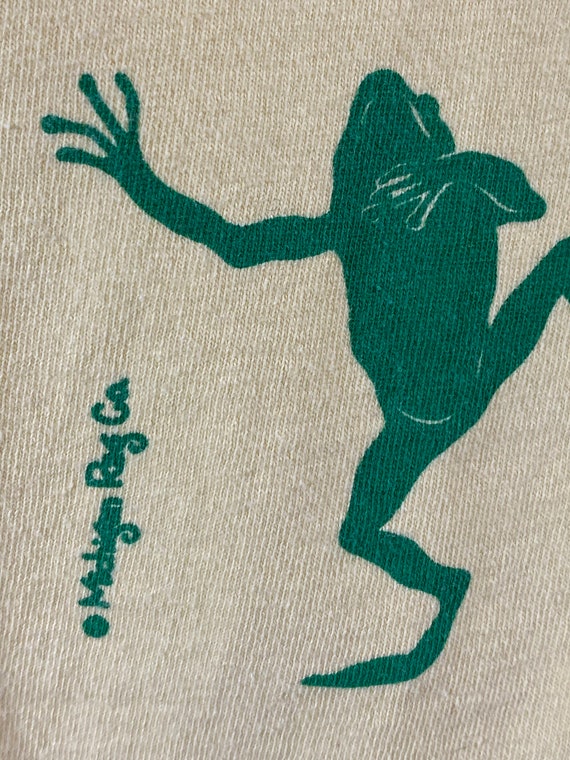 Vintage t shirt, size XL, Michigan Rag Co., frog … - image 5