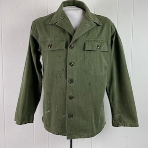 Vintage Jacket, Army Jacket, 1940s Jacket, HBT Jacket, U.S. Army Vintage Jacket, Army Jacket, 1940s Jacket, HBT Jacket, U.S. Army