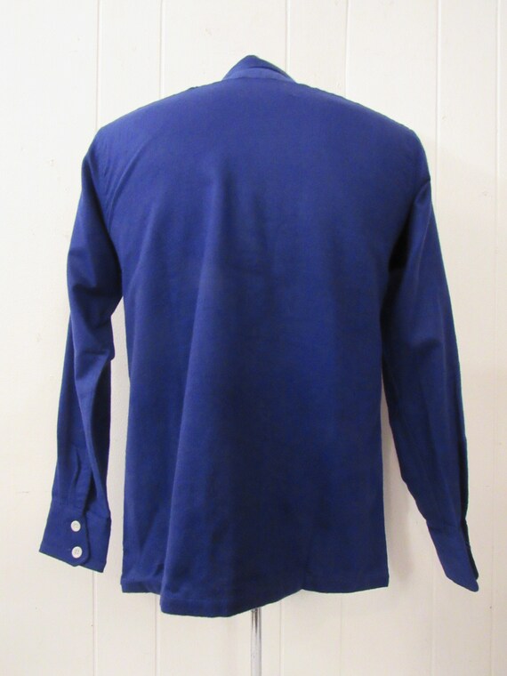 Chemise Vintage, de années 1930 chemise, chemise bleue, chemise en flanelle de Vintage, coton, Flanelle vintage, vêtements vintage, petit, NOS eb4d31 Chemise Vintage, de années 1930 chemise, chemise bleue, chemise en flanelle de Vintage, coton, Flanelle vintage, vêtements vintage, petit, NOS eb4d31