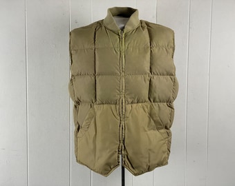 Vintage 1960s Eddie Bauer Down Vest Size 38 - Etsy Vintage 1960s Eddie Bauer Down Vest Size 38 - Etsy