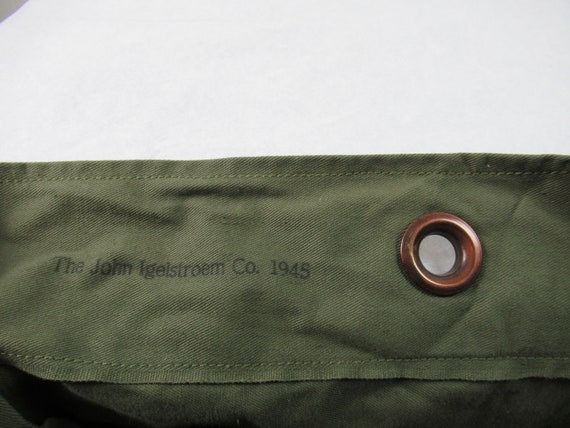Vintage bag, 1940s bag, U.S. Army bag, vintage du… - image 9