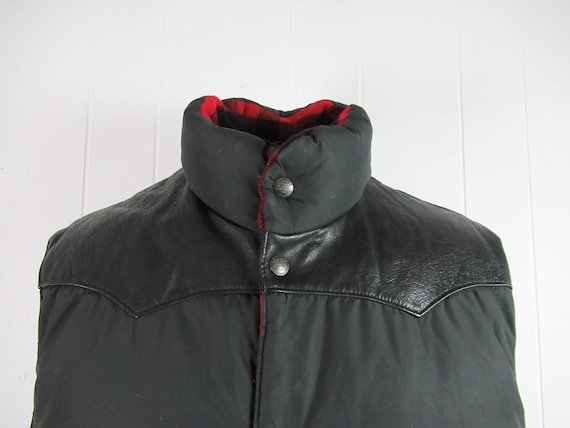 Vintage Vest Coat Polo Ralph Lauren Vest Coat Rocky Mountain Vest Leather Vest Down Vest Reversible Vest Vintage Clothing Size XL Etsy Ireland