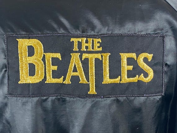 Vintage Beatles Jacket, Size Medium, 1970s Jacket, Band Jacket