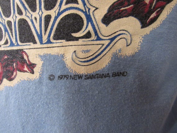 Vintage t-shirt, Santana t shirt, concert t shirt… - image 3