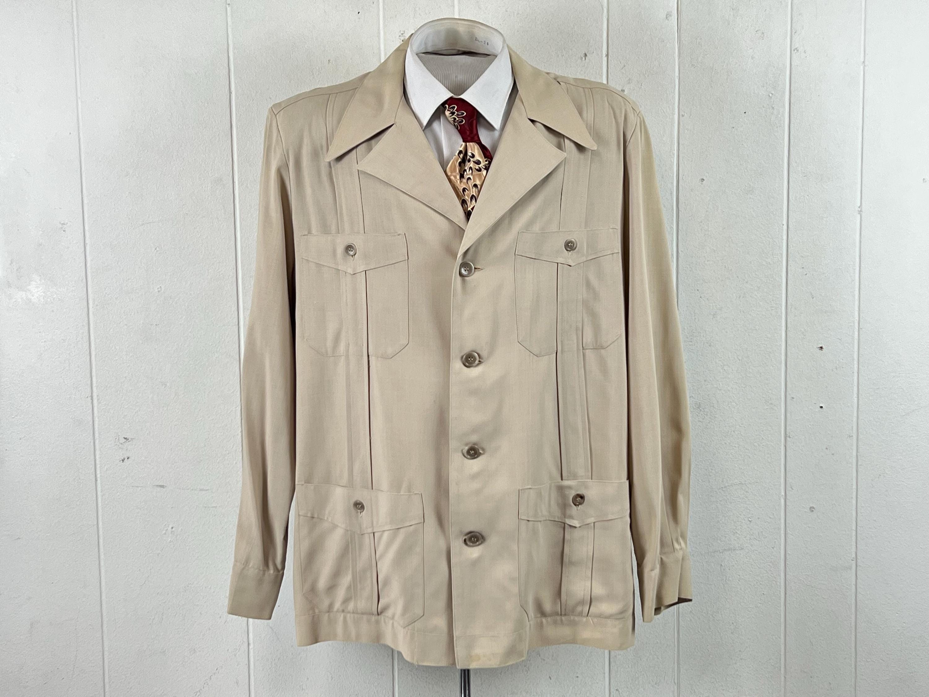 Vintage Gabardine 1950s Jacket - Etsy