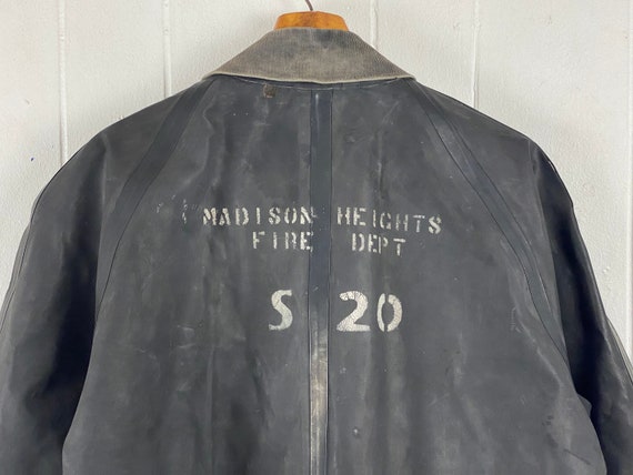Vintage Jacket, Size Medium, Fireman's Jacket, 1950s Jacket