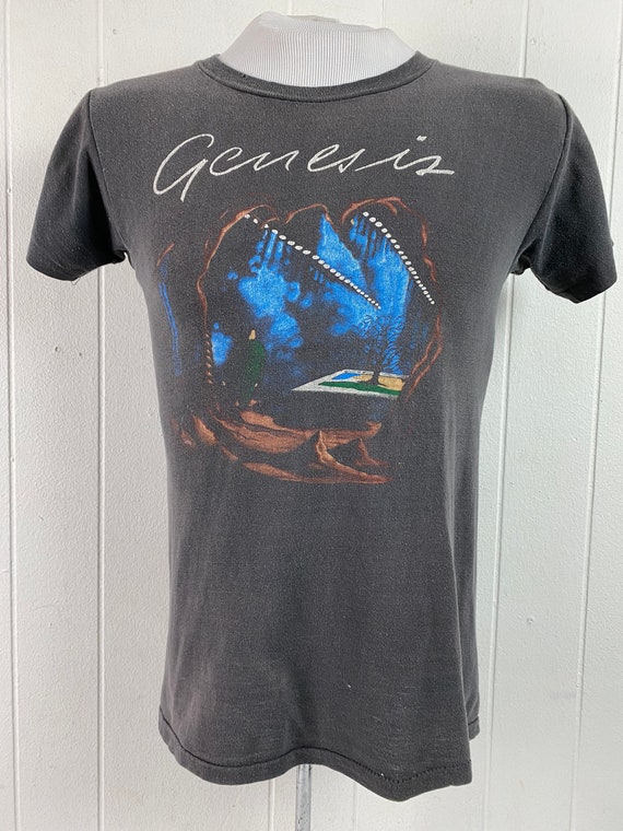 Vintage t shirt, band t shirt, Genesis t shirt, c… - image 2