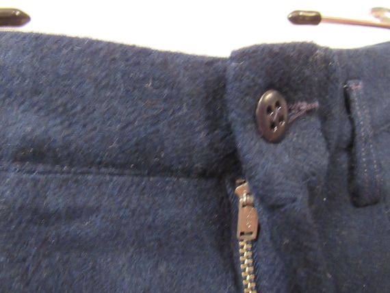 Vintage pants, 1940s pants, blue pants, Hollywood… - image 3