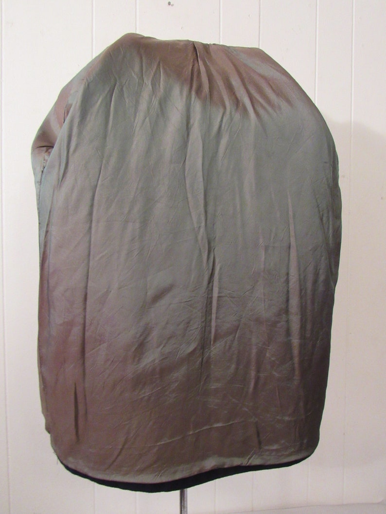 Vintage jacket 1940s jacket medium wool /& leather jacket vintage clothing 1940s car coat Sea Raiders