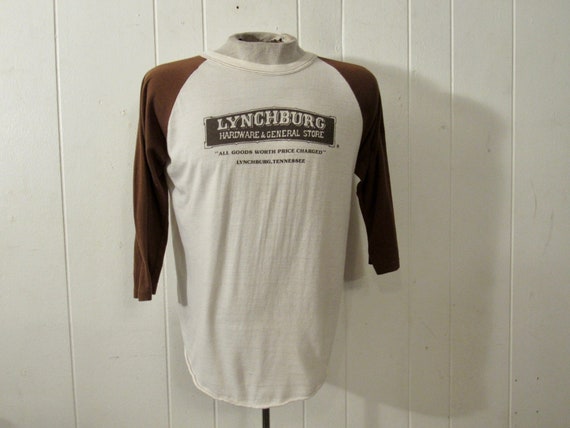 Vintage t shirt, 1970s t shirt, 1970s jersey, Lync