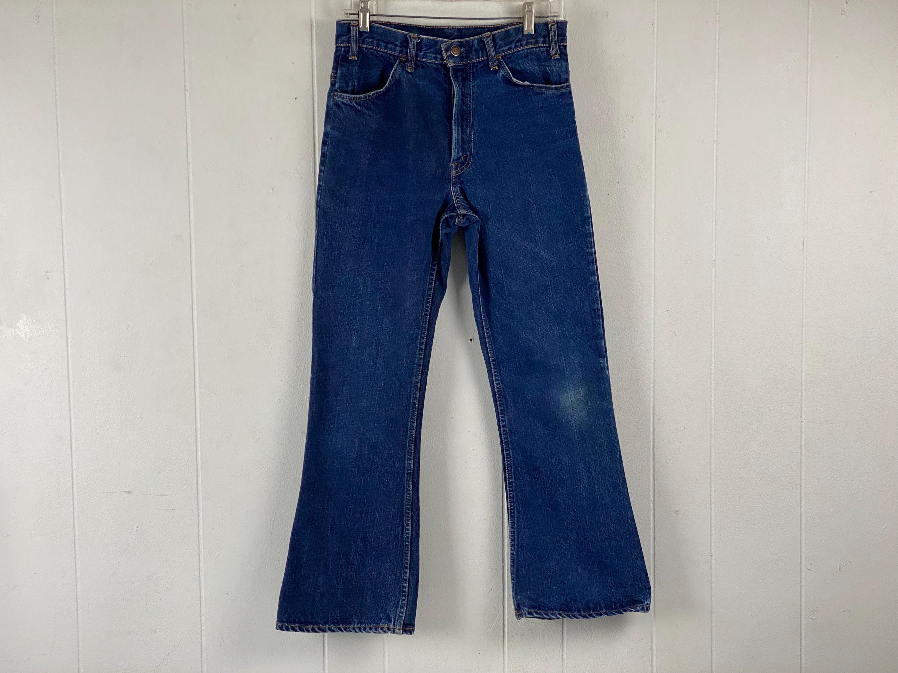 Vintage Levis, Size 29 X 29, Levis 646 Pants, 1970s Jeans, Levis