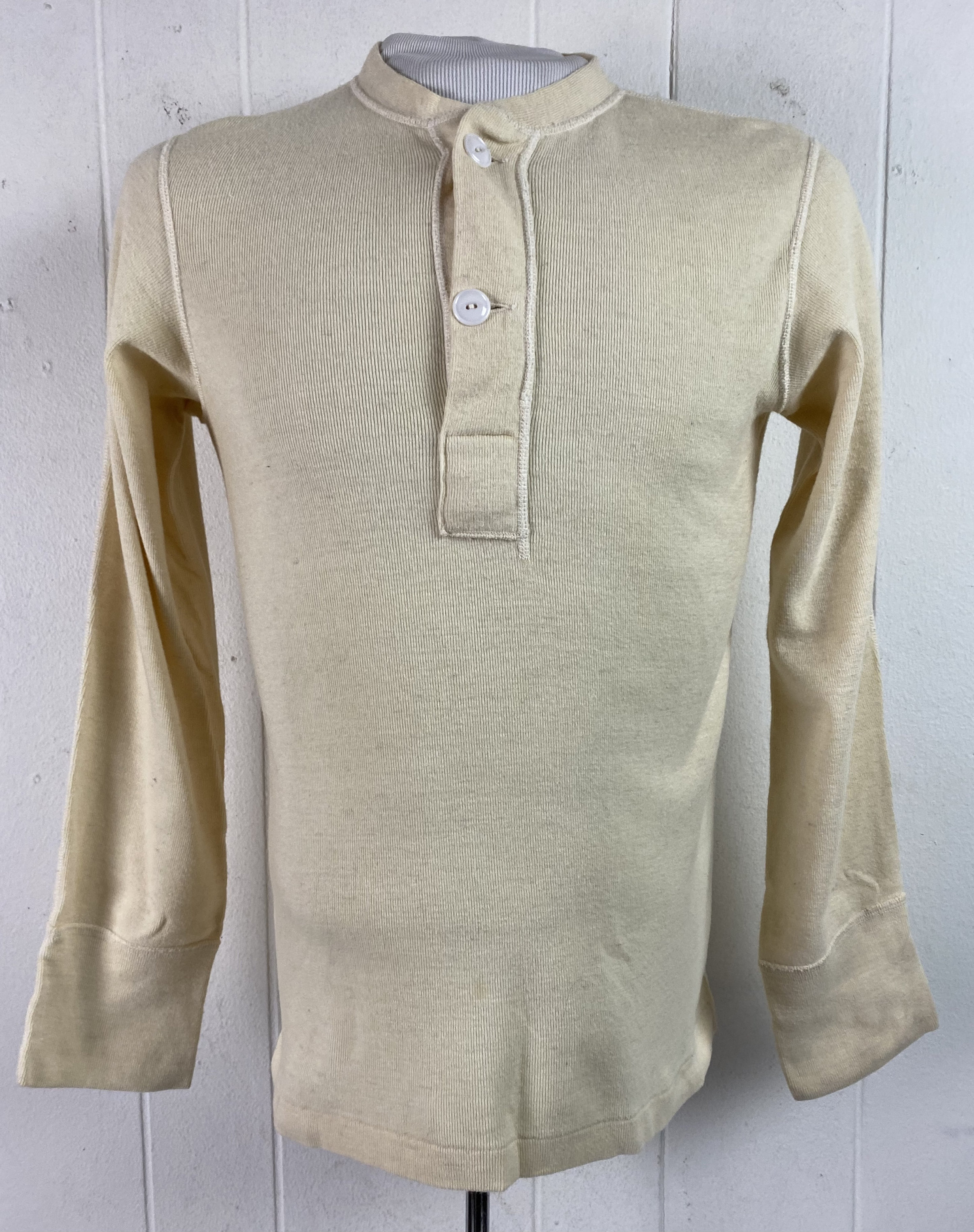 Vintage Shirt 1950s Shirt Henley Shirt 