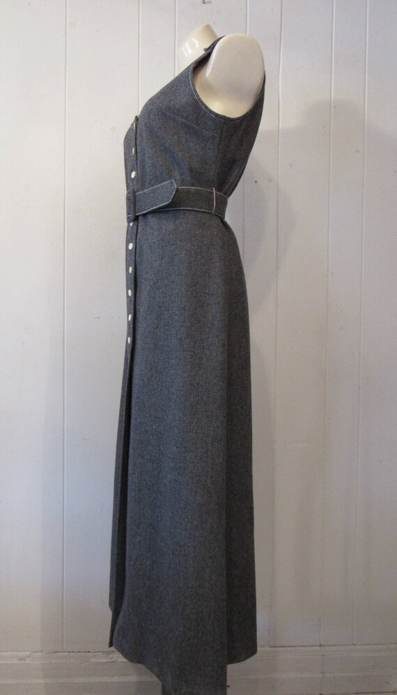 Vintage dress, 1970s dress, button dress, Saks dr… - image 3