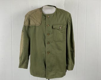ジャケット・アウター VINTAGE USMC 40s Stunning 1940s Vintage WW2 USMC Marines HBT Herringbone