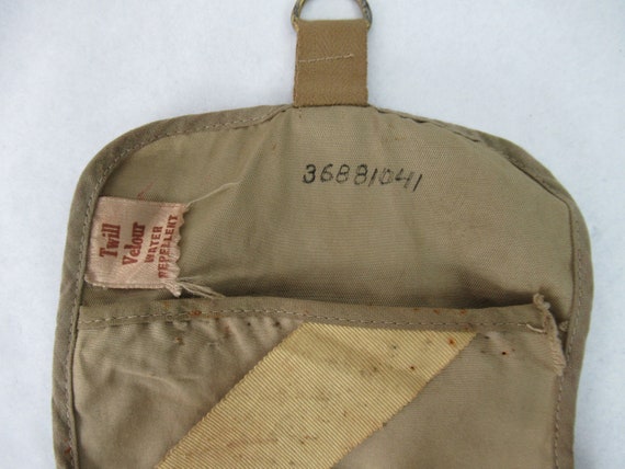 Vintage bag, small bag, 1940s bag, ditty bag, twi… - image 6