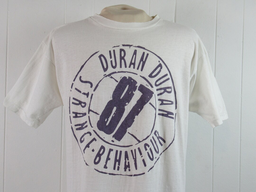 Vintage T Shirt, Duran Duran T Shirt, 1980s T Shirt, Long T Shirt