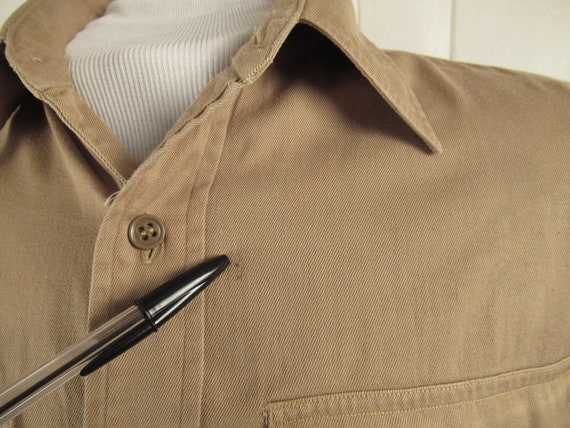 Vintage shirt, military shirt, work shirt, 1960s … - image 6