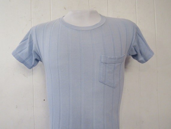 Vintage t shirt, 1950s t shirt, 1950s pocket tee,… - image 2