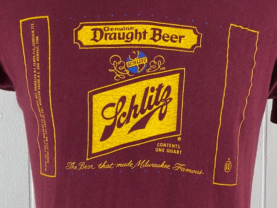 Vintage t shirt, size large, 1970s t shirt, beer … - image 2