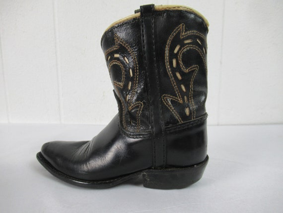 Infant size boots, Vintage cowboy boots, 1960s bo… - image 3