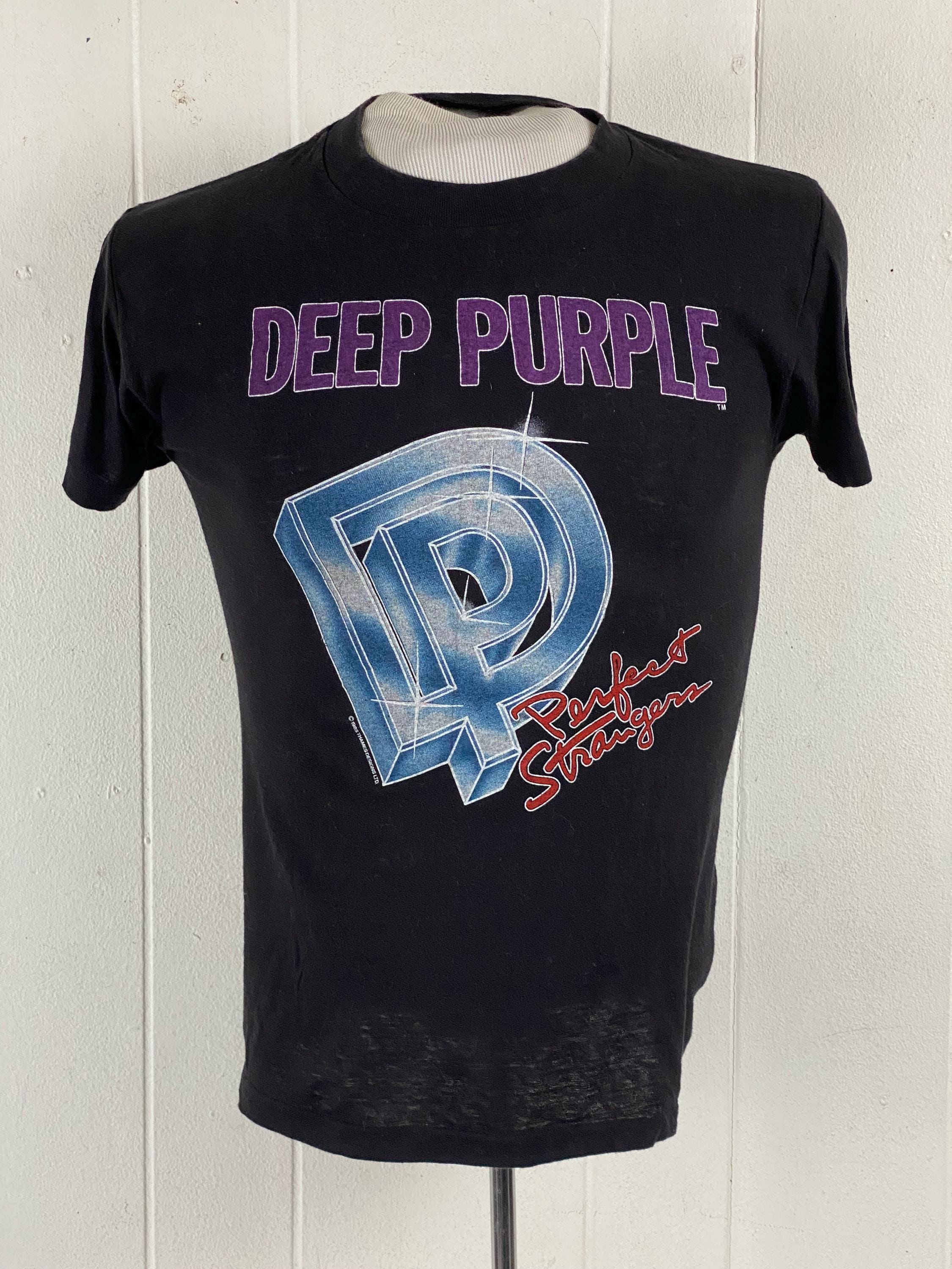 1980年代のディープ・パープルTシャツ、Sサイズ、1980年代のTシャツ