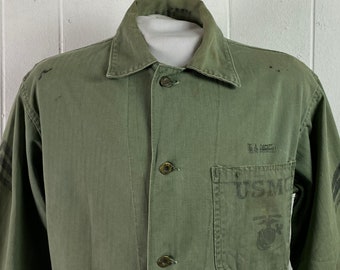 Vintage Jacket, USMC Jacket, 1940s Jacket, U.S. Marines