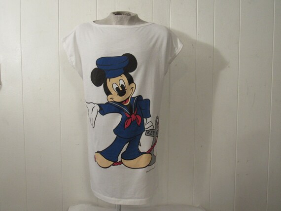 Vintage t-shirt, graphic t shirt, Mickey Mouse t … - image 1