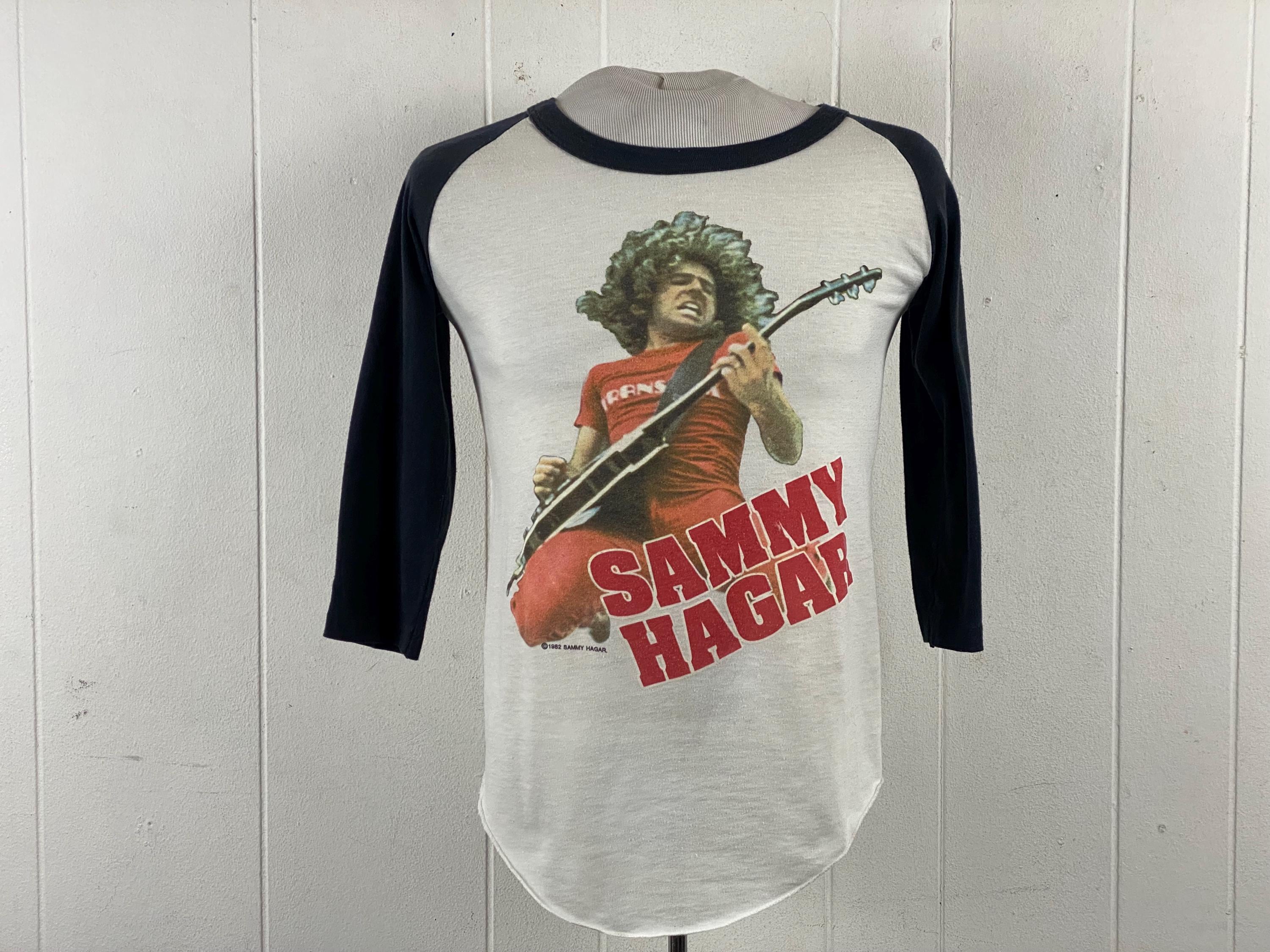 1980年代SAMMY HAGAR グレー Tシャツ Sサイズ Sammy Hagar T Shirt - Etsy