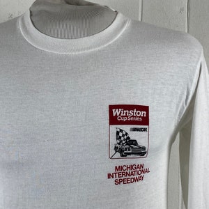 Vintage shirt, size small, Winston t shirt, Nascar t shirt, Winston cigarettes, Michigan International Speedway, racing, vintage clothing