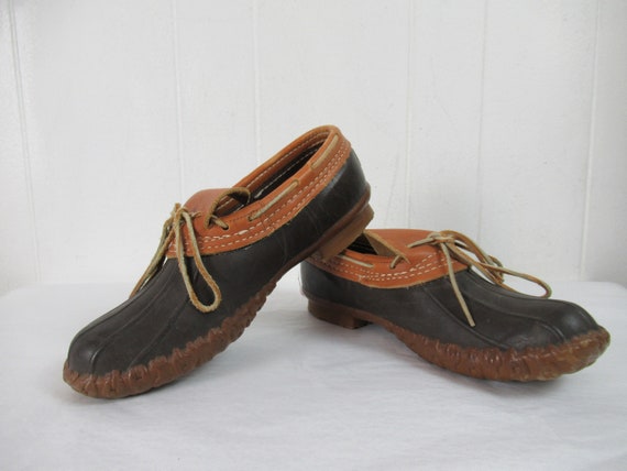 Vintage shoes, L.L. Bean shoes, Maine hunting shoe