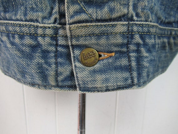 Vintage jacket, trucker jacket, denim jacket, 197… - image 5