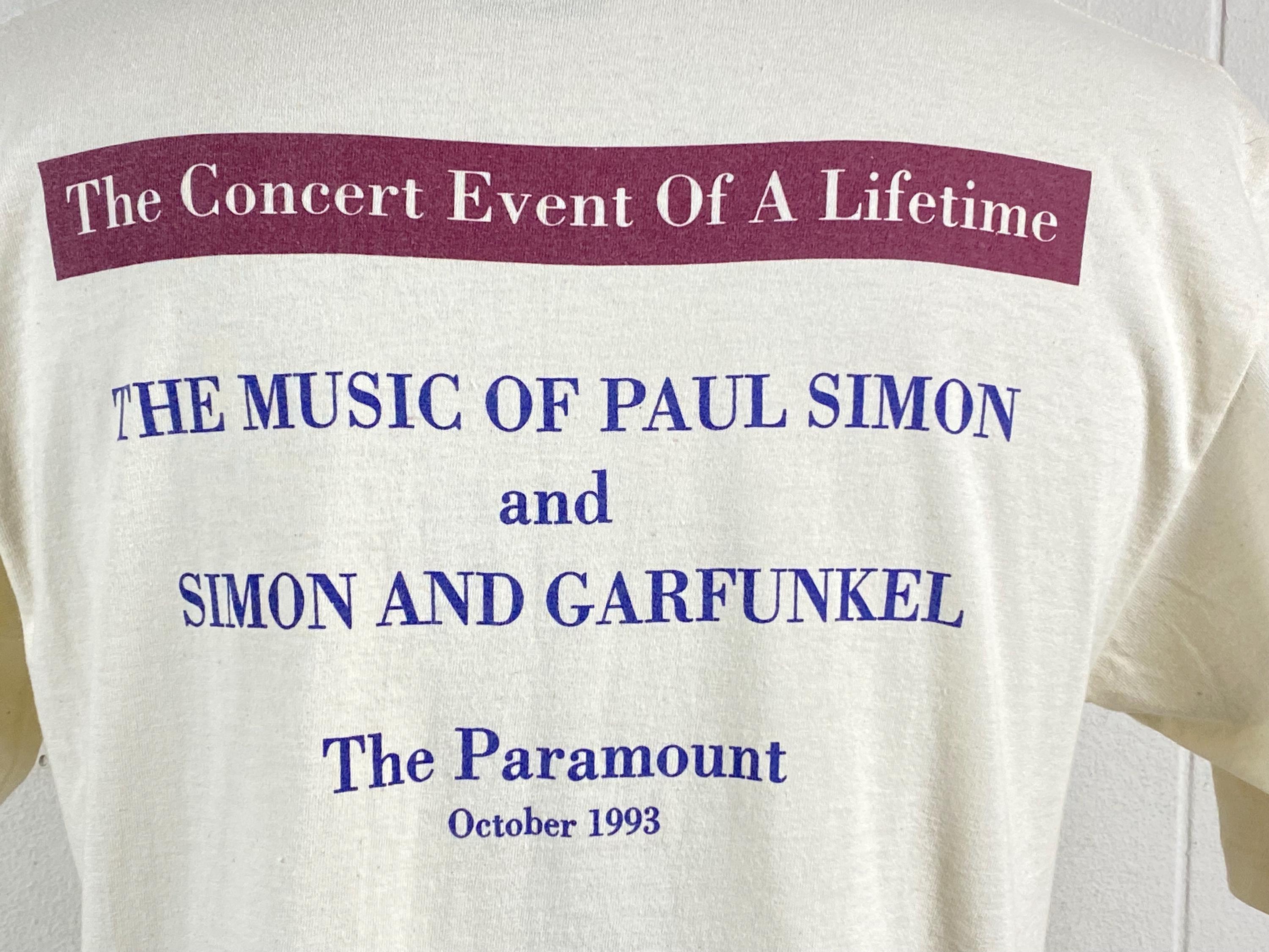 Simon Garfunkel T Shirt, Size Large, Vintage T Shirt, 1990s T