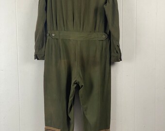 希少 vintage 40s usaf A-4 jumpsuits 40s Type A-4 Military Flight Suit - Etsy
