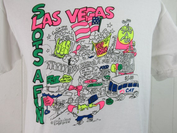 Vintage t shirt, Las Vegas t  shirt, slot machine… - image 1