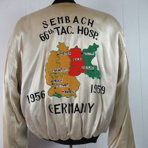Vintage Jacket, Souvenir Jacket, 1950s Jacket, Tour Jacket 