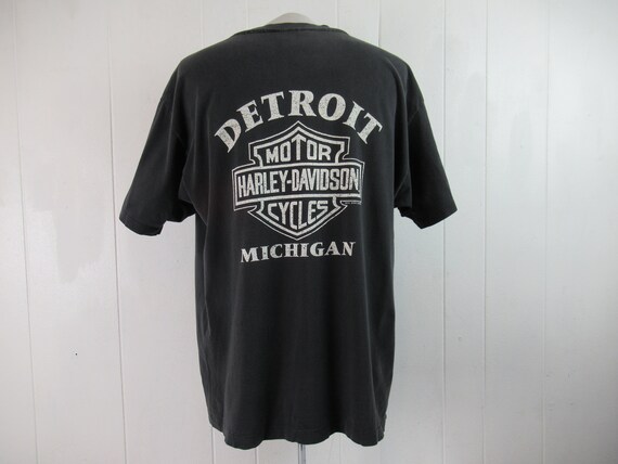 Vintage t shirt, motorcycle t shirt, Detroit t shi