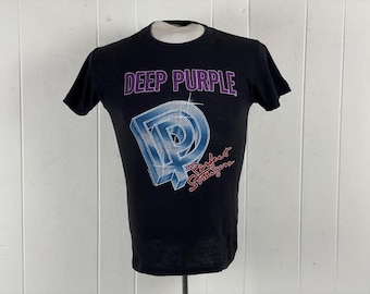 Vintage 1987 Deep Purple the House of Blue Light Tour T Shirt