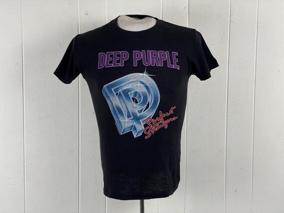 1980年代のディープ・パープルTシャツ、Sサイズ、1980年代のTシャツ
