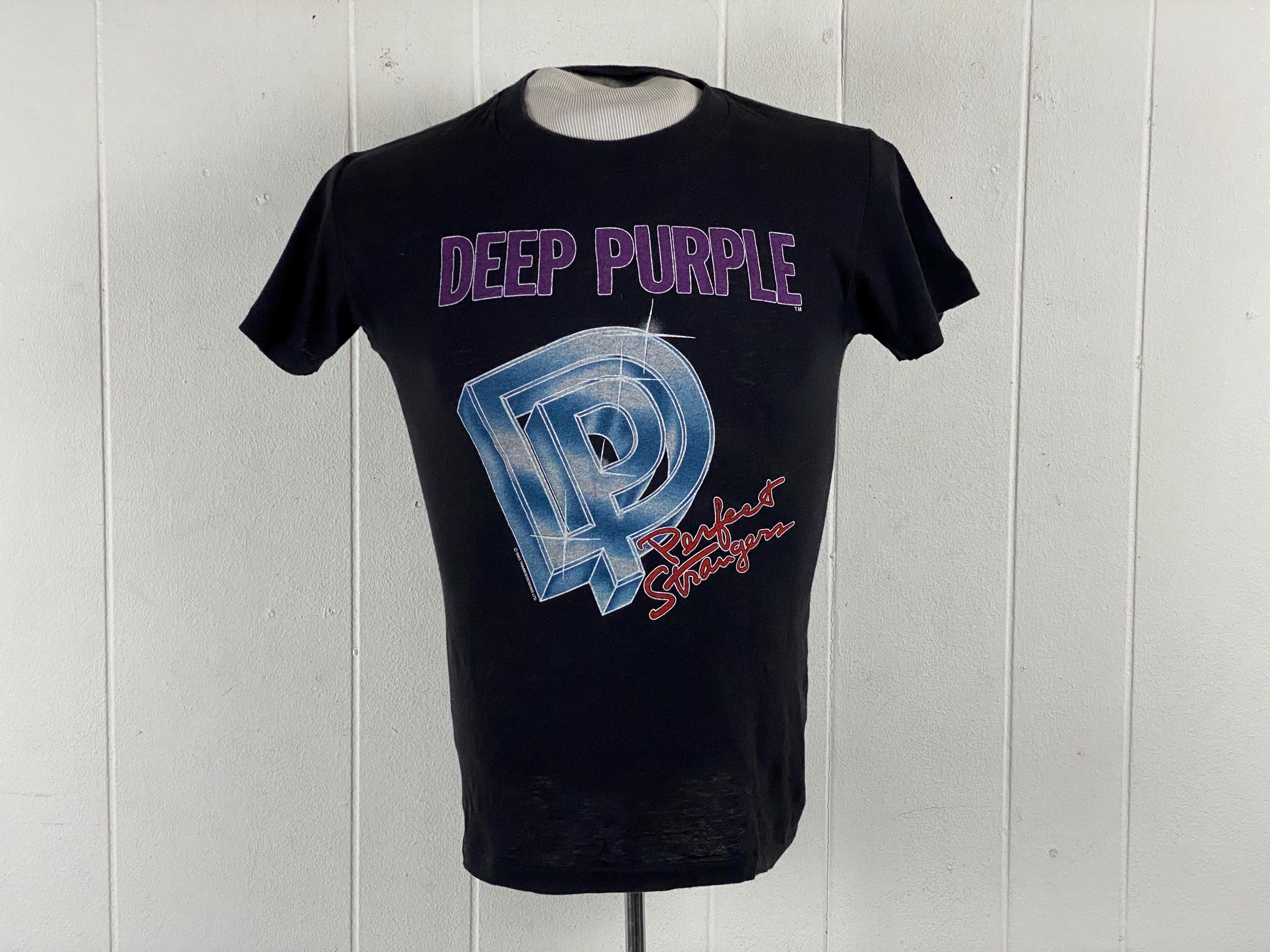 【激レア★ヴィンテージ】ディープパープルEUROPE1985 Tシャツ MJ29 ディープパープル T シャツ - Etsy 日本