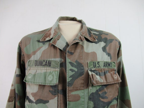 Vintage shirt, camouflage jacket, military jacket… - image 2