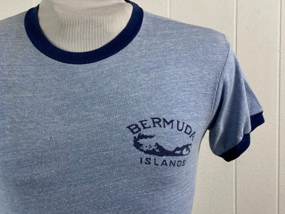 Vintage T-shirts, 70s t shirt, vintage, Bermuda I… - image 1