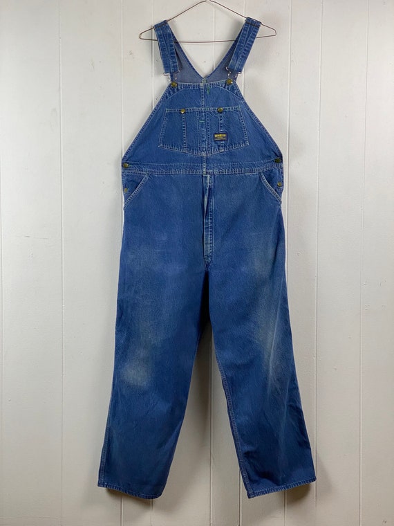 Vintage overalls, denim overalls, 1970s overalls,… - image 2
